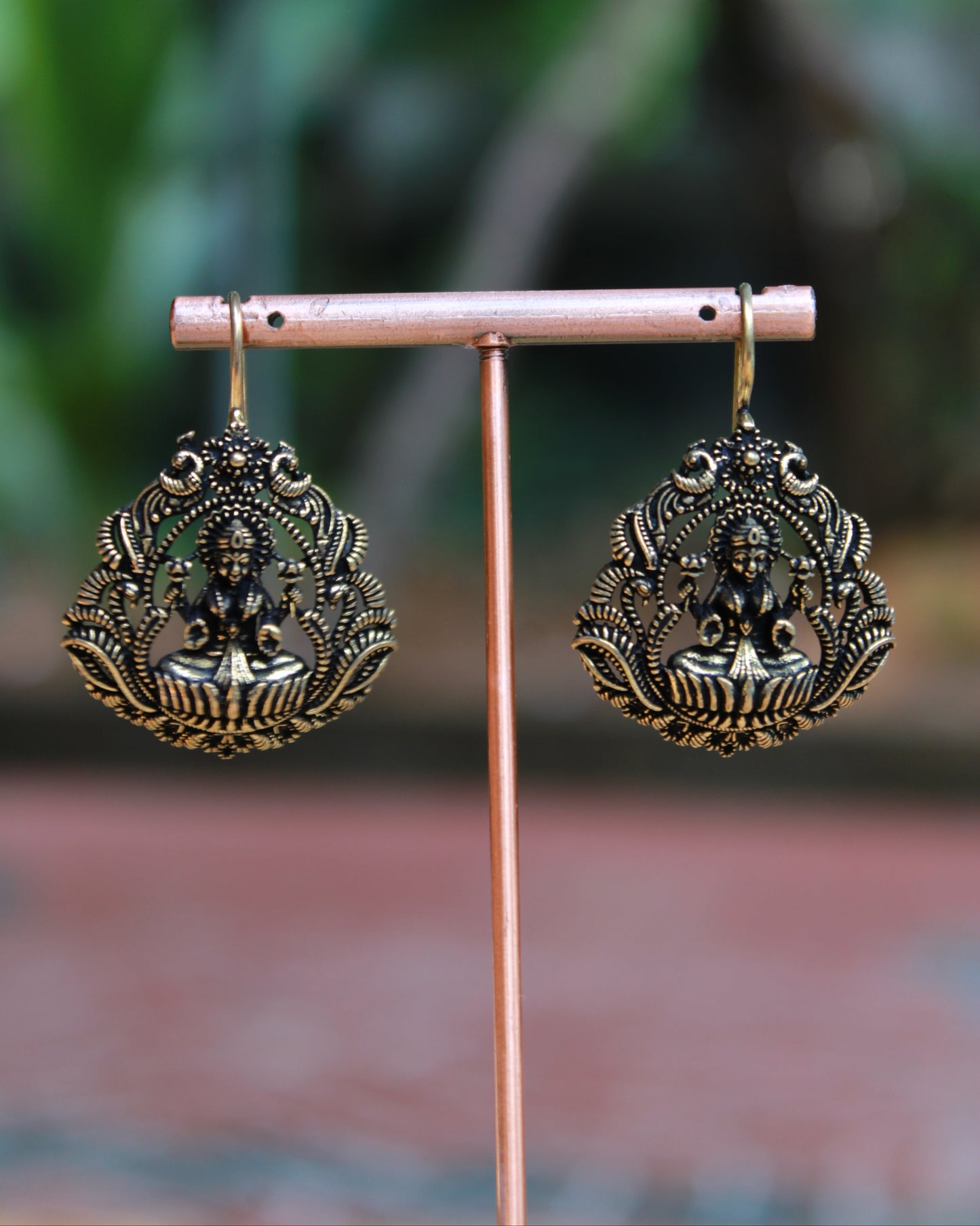 Divine Temple Jhumka Earrings | ER12 | Tangamala