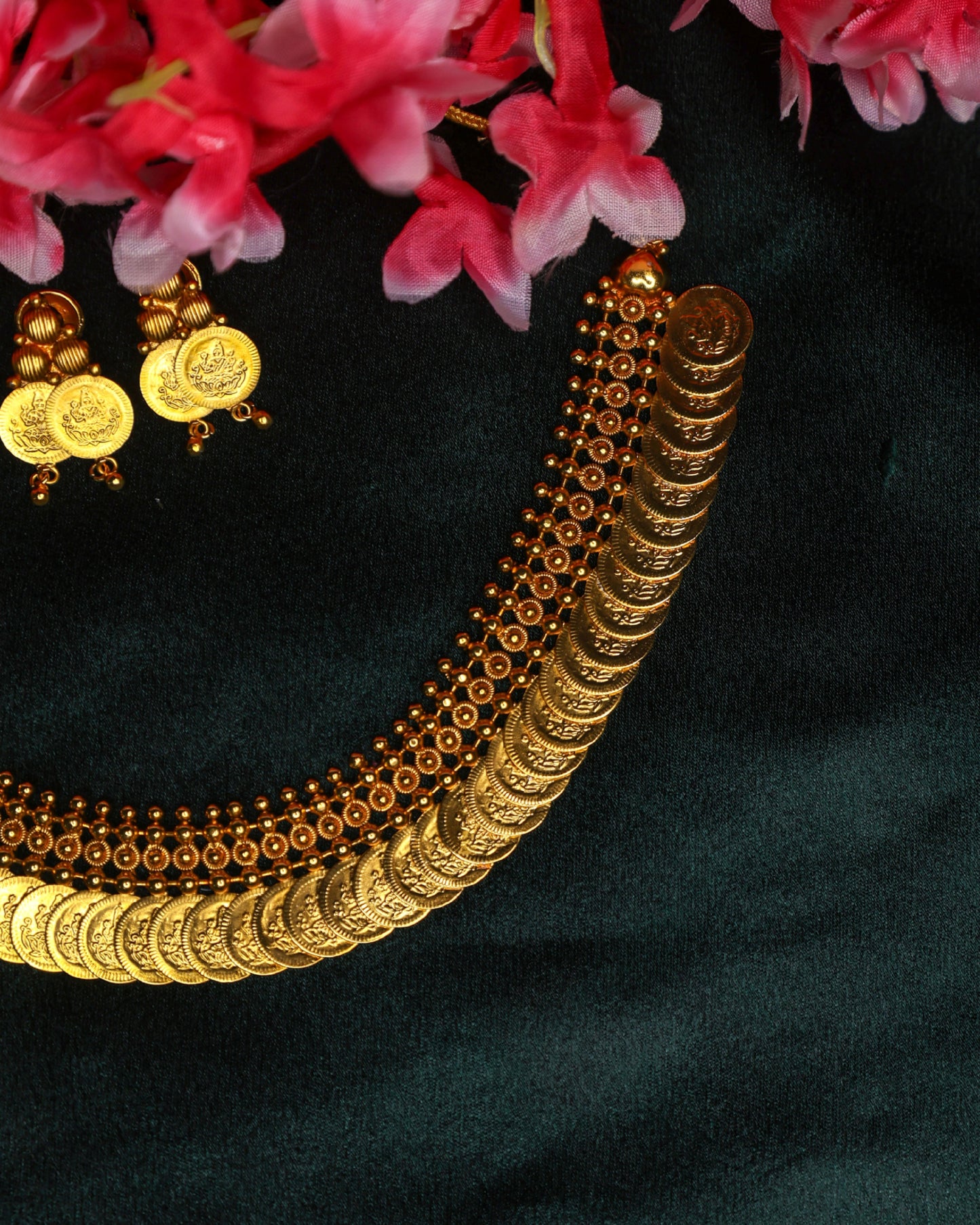 Lakshmi Coin Necklace | NK24 | Tangamala