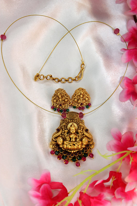 Lakshmi Invisible Necklace | IC03 | Tangamala Jewellery