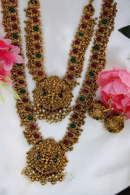 Saraswathy Bridal Set | Temple Jewellery | BS05 | Tangamala