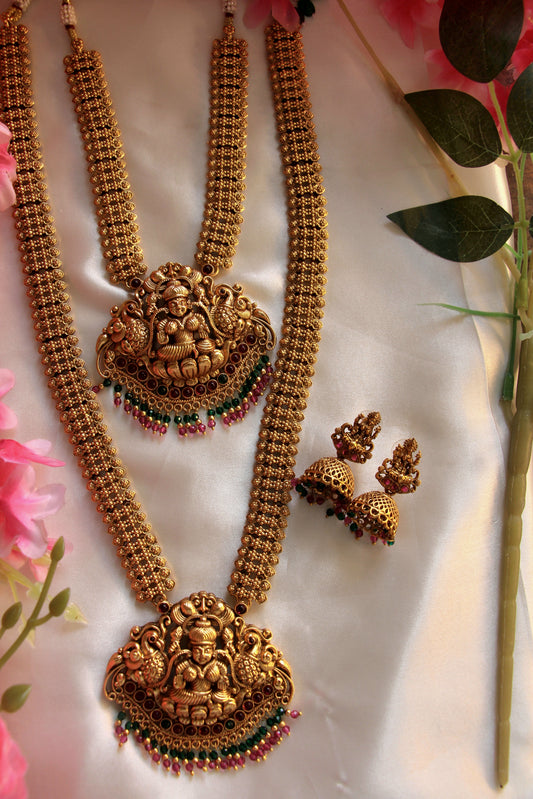 Grand Lakshmi Pendant Bridal Set | Traditional | BS01 |Tangamala