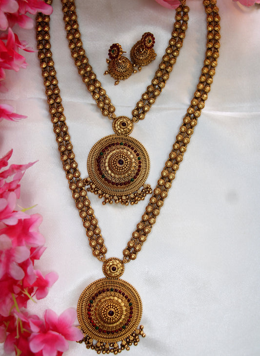 Rani Haram Bridal Set | Indian Wedding Jewellery | BS02 |Tangamala