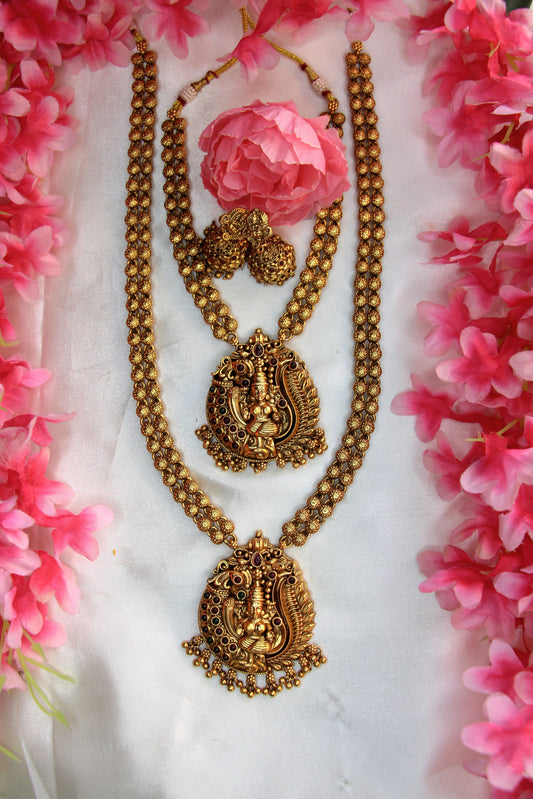 Lakshmi Long Haram Bridal Set | Traditional | BS04 |Tangamala