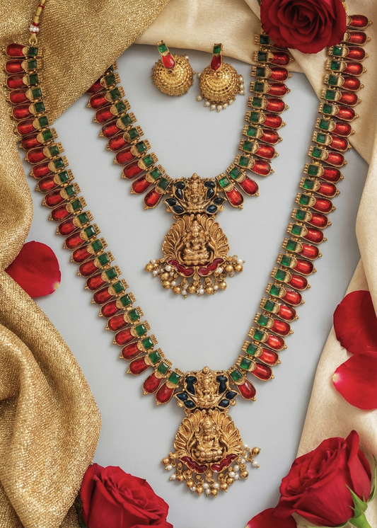Kovai Palakka Lekshmi Bridal Necklace Set | BS11 | Tangamala