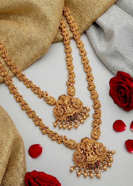 Saraswathy Bridal Set | Temple Jewellery | BS05 | Tangamala