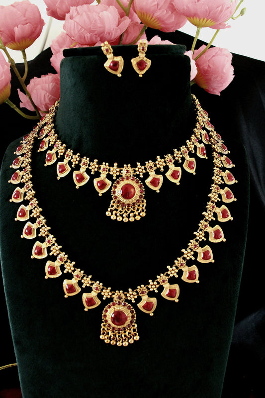 Palakka Long Neck Bridal Set | Traditional Kerala | BS03 | Tangamala