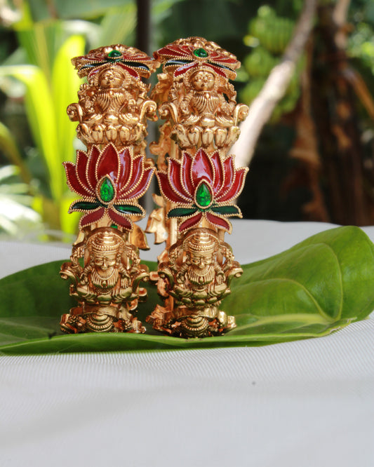 Lakshmi Lotus Bangles 2 pcs | BN03 | Tangamala