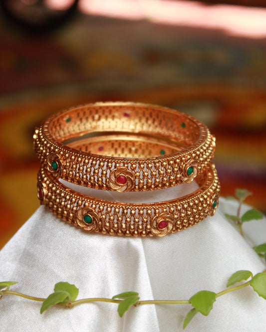 Chakra Kada Bangles 2pcs | BN04 | Tangamala