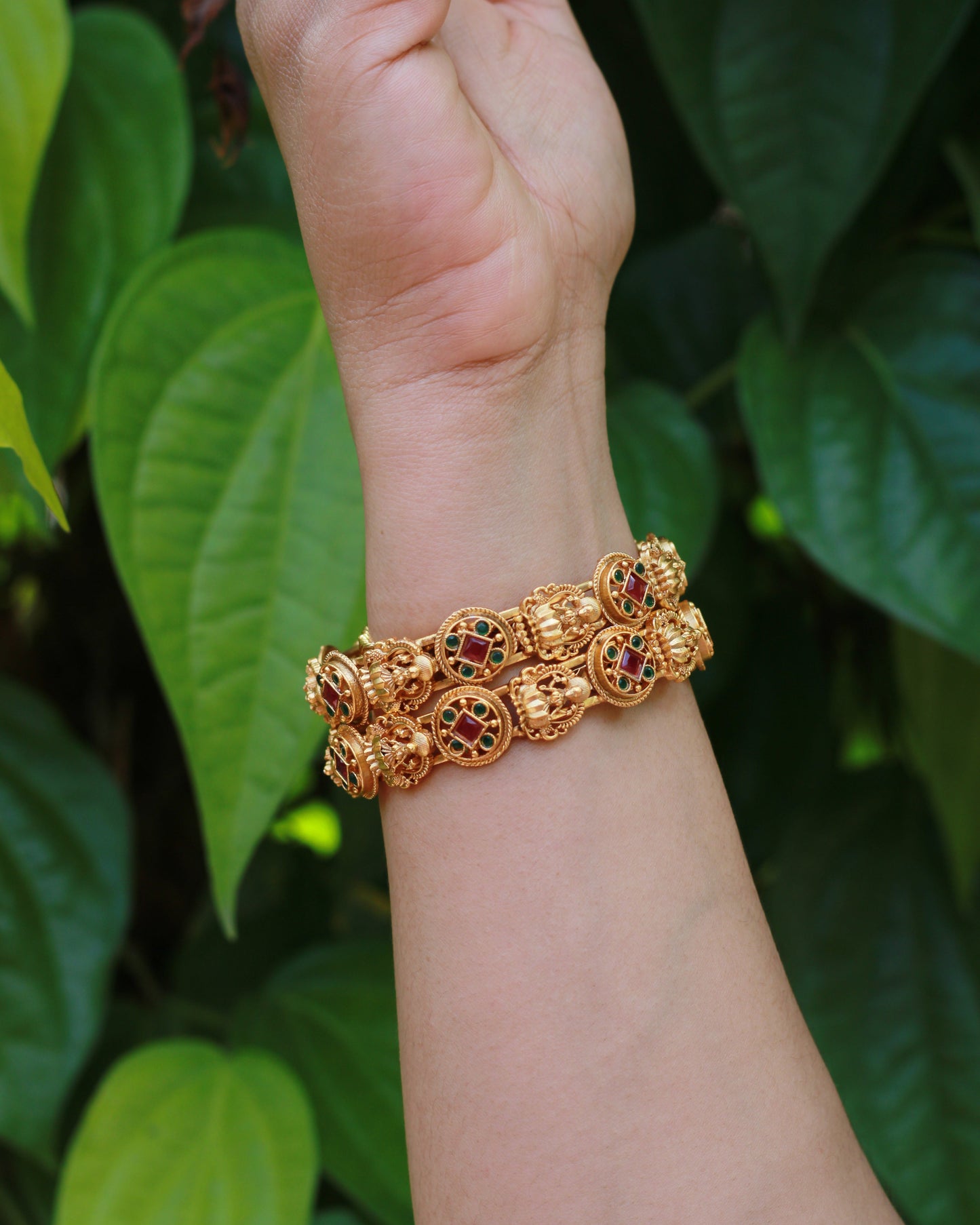 Lakshmi Kada Bangles 2pcs | BN05 | Tangamala