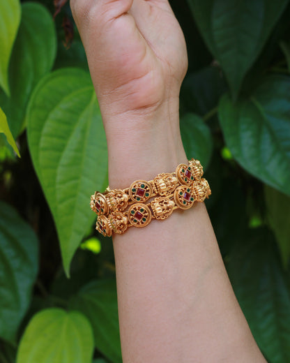 Lakshmi Kada Bangles 2pcs | BN05 | Tangamala