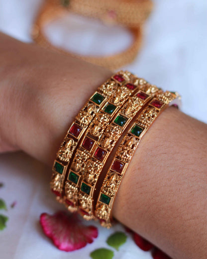 Temple Bangle Set 4pcs | BN07 | Tangamala (Copy)