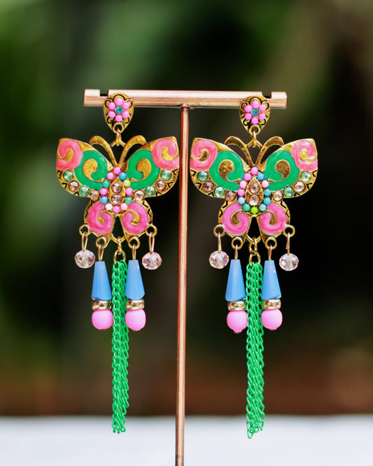 Boho Bloom Danglers | ER07 | Tangamala