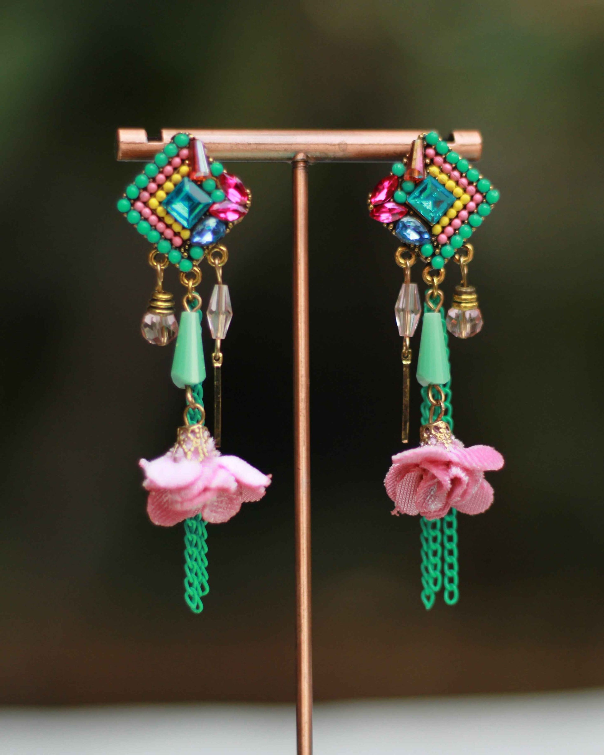 Royal Blossom Wings Earrings | ER09 | Tangamala