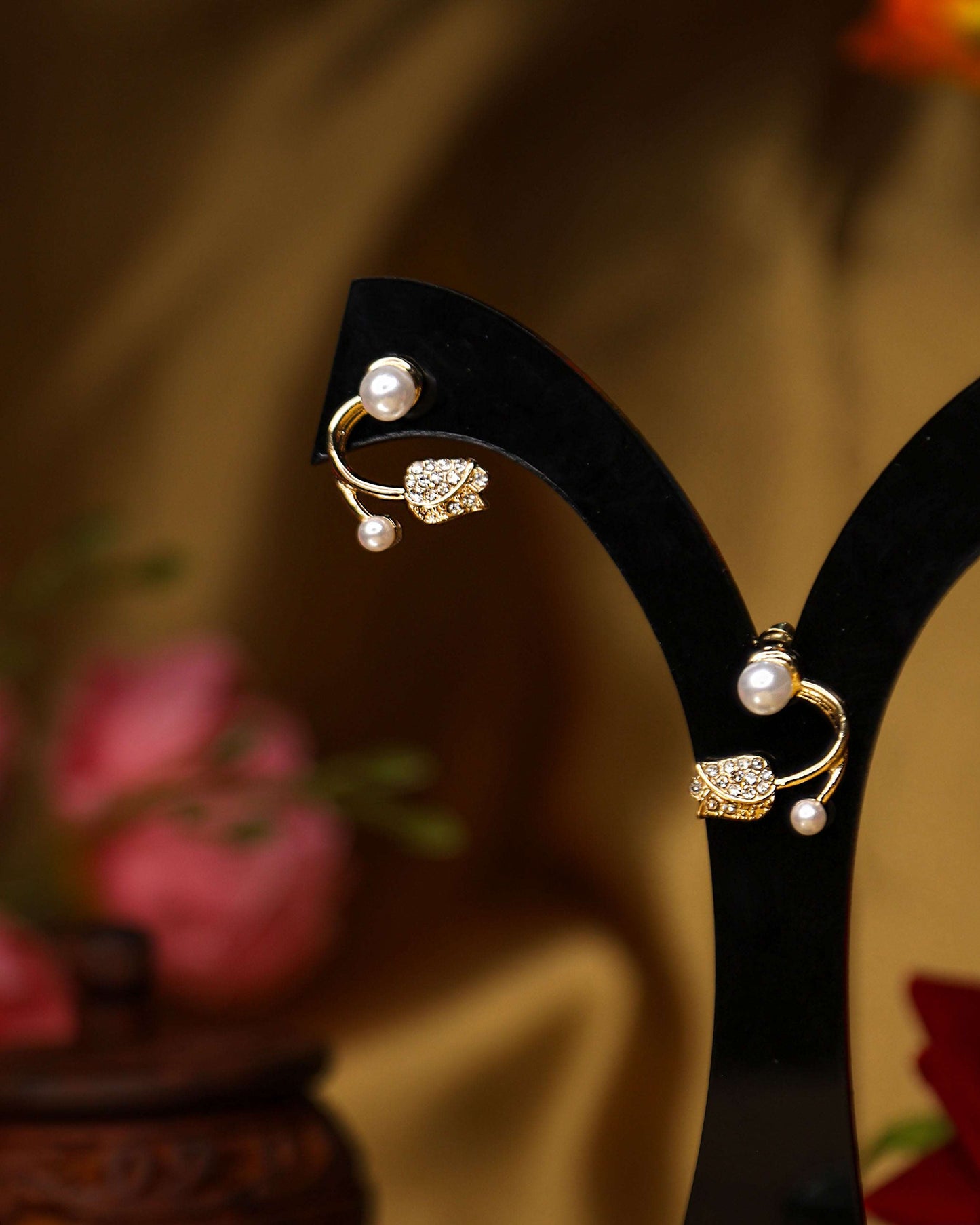 (TMFC001) Flower Bud Studs - Tangamala Jewellery