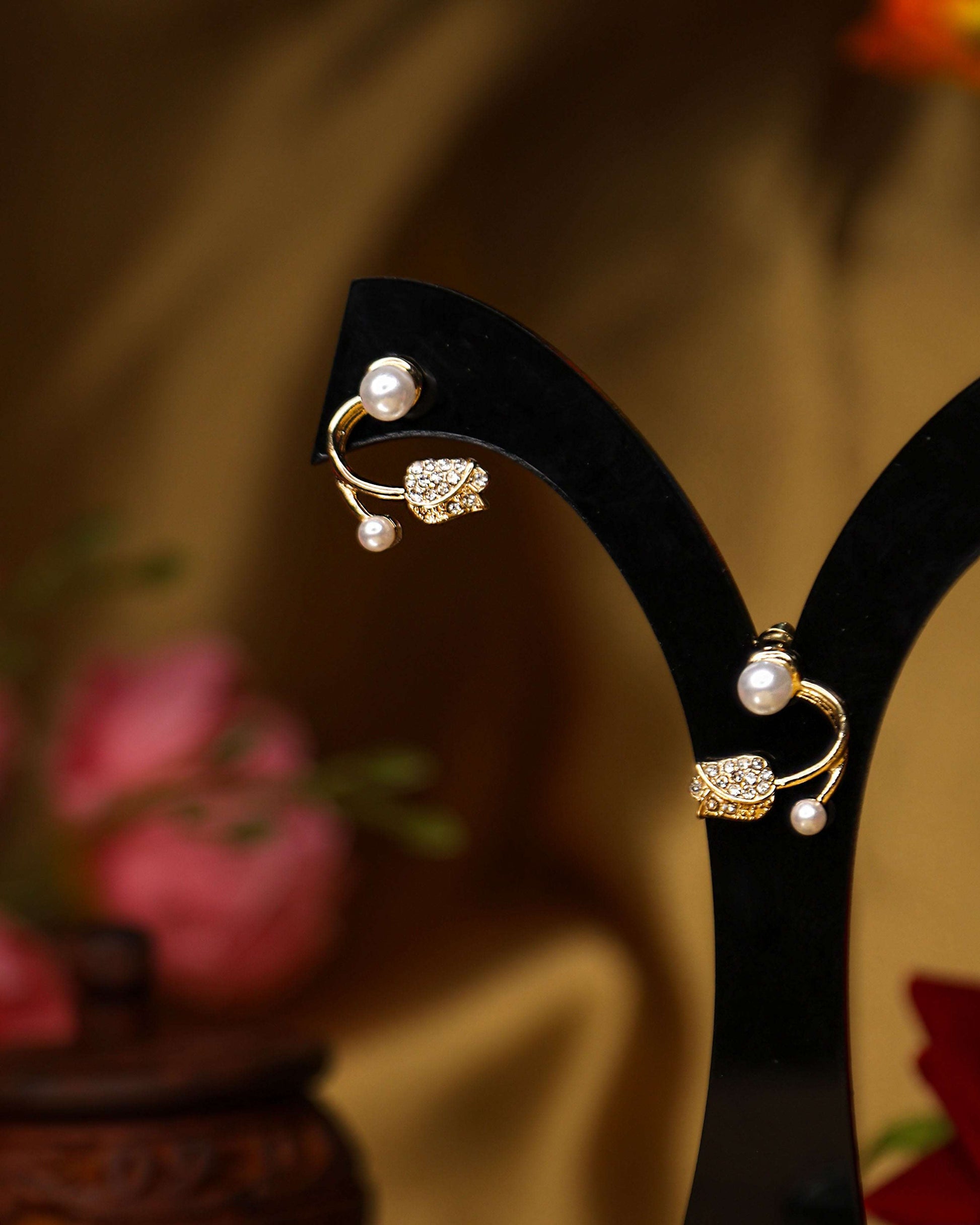 (TMFC001) Flower Bud Studs - Tangamala Jewellery