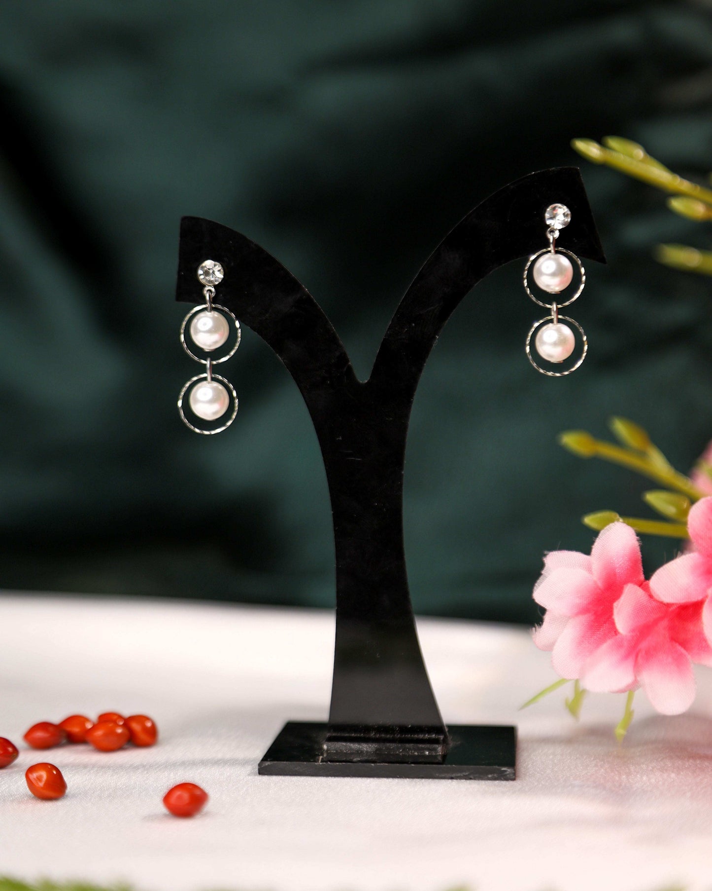 (TMFC015) Cherry Hangings - Tangamala Jewellery