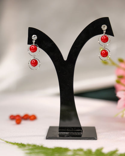 (TMFC015) Cherry Hangings - Tangamala Jewellery