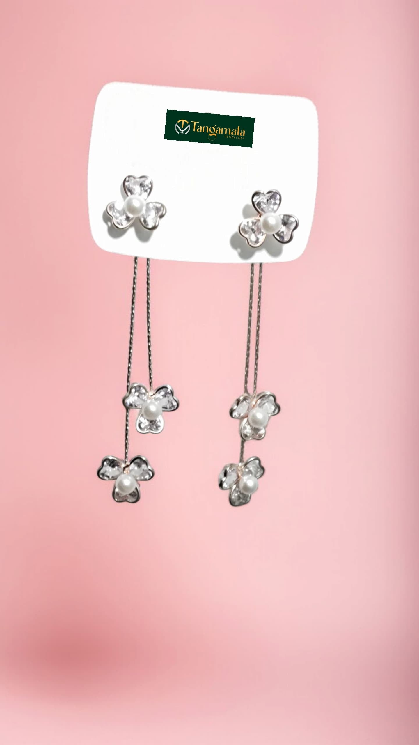 (TMRG001) Rose Gold Studs 001 - Tangamala Jewellery