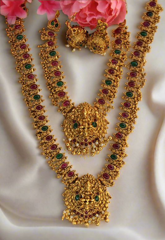 Saraswathy Bridal Set | Temple Jewellery | BS05 | Tangamala