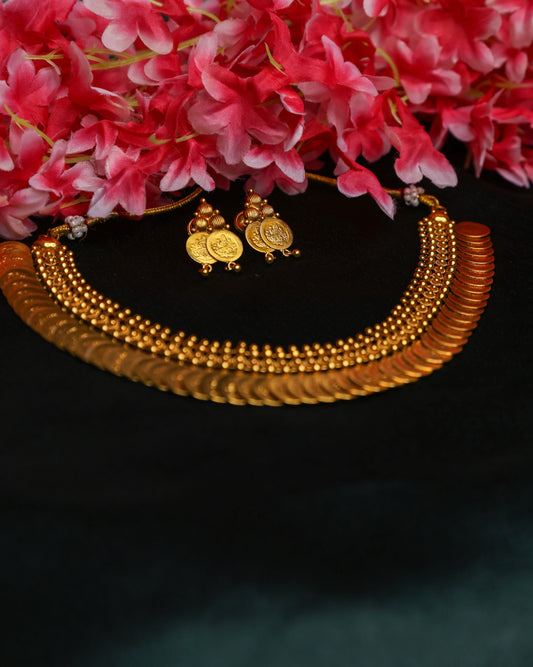 Lakshmi Coin Necklace | NK24 | Tangamala
